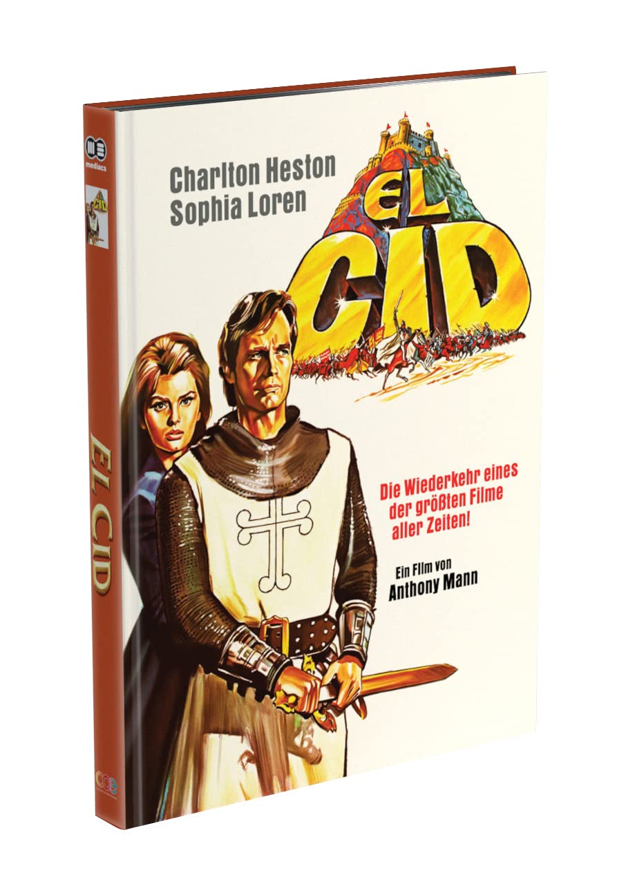EL CID - 2-Disc Mediabook Cover A (Blu-ray + DVD) Limited 500 Edition - Uncut Films