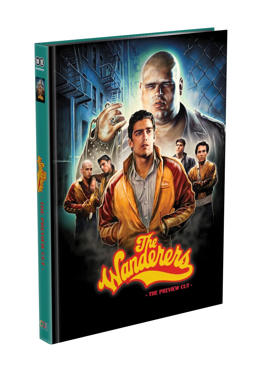 THE WANDERERS – The Preview Cut - 3-Disc Mediabook Cover B (DVD + Blu-ray + CD-Soundtrack) Limited 500 Edition dvd
