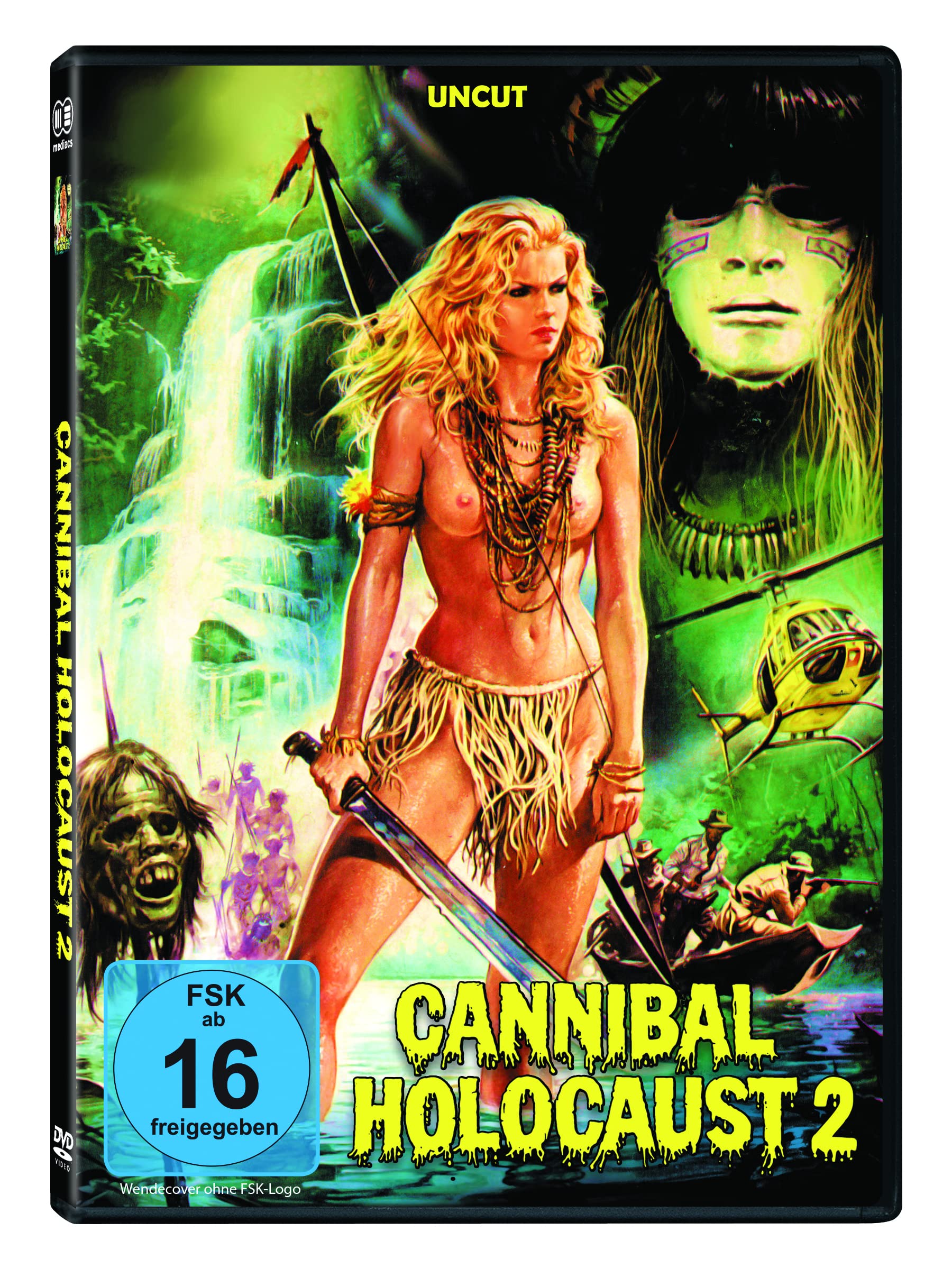 CANNIBAL HOLOCAUST 2 (Amazonia - Kopfjagd im Regenwald) (DVD) Limited Edition – Uncut Films