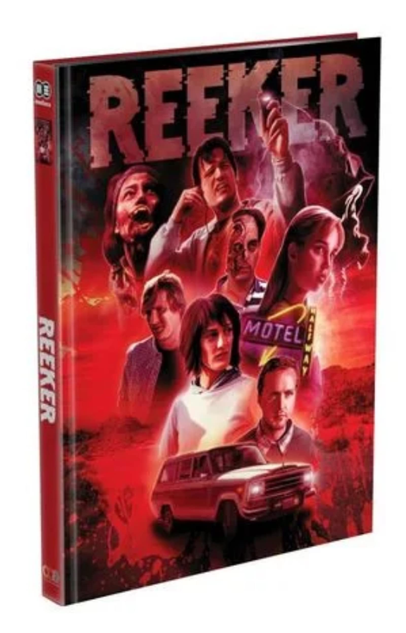 REEKER - 2-Disc Mediabook - Cover A - Limited Edition auf 999 Stück - Uncut (4K Ultra HD + Blu-ray) Movies