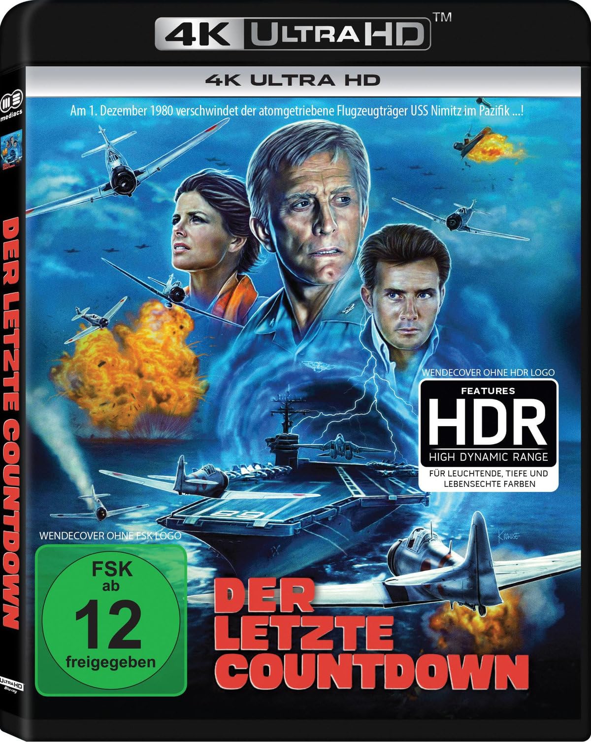 DER LETZTE COUNTDOWN (The Final Countdown) Limited Edition (4K Ultra HD) Films