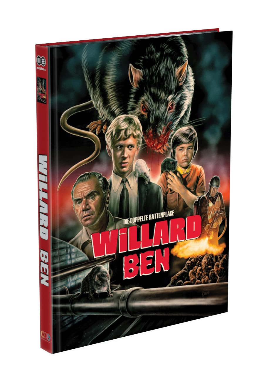 BEN + WILLARD - 2-Disc Mediabook Cover A (Blu-ray + Blu-ray) Limited 999 Edition Films