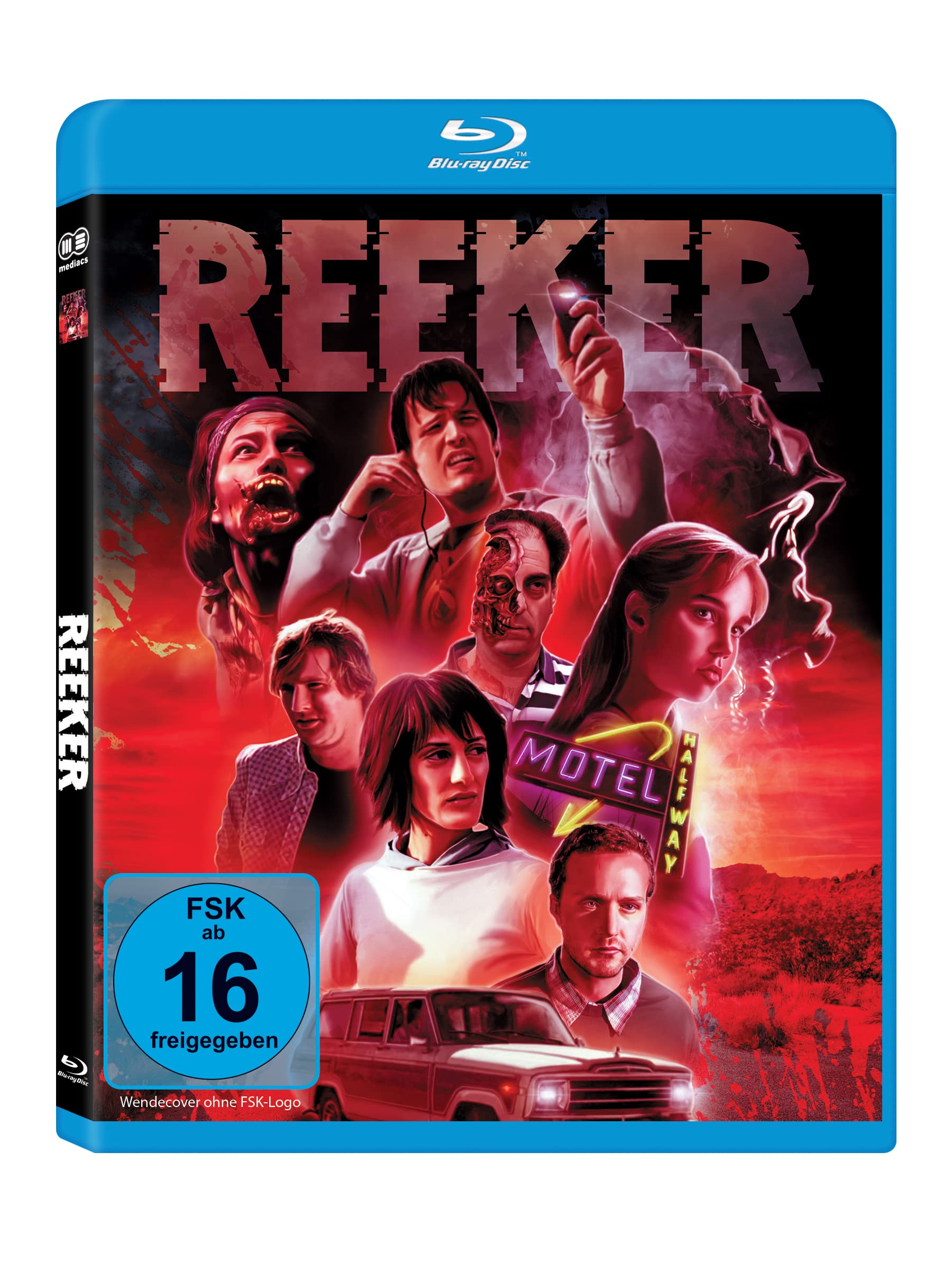 mediacs REEKER - Cover A (Blu-ray) Limited 100 Edition - Uncut Films