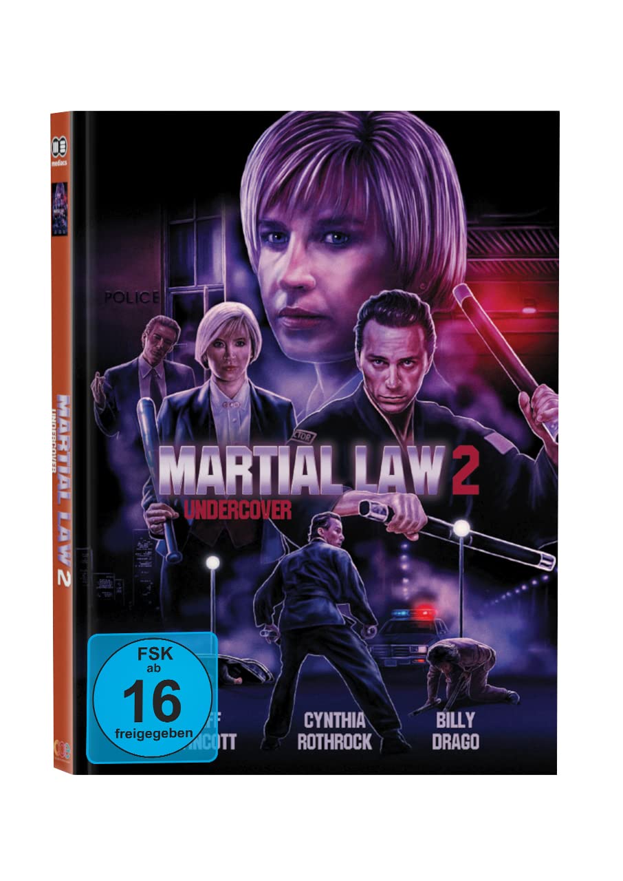 LEONINE Martial Law 2 4K, 3 UHD Blu-ray (Mediabook Cover A Limited Edition) dvd