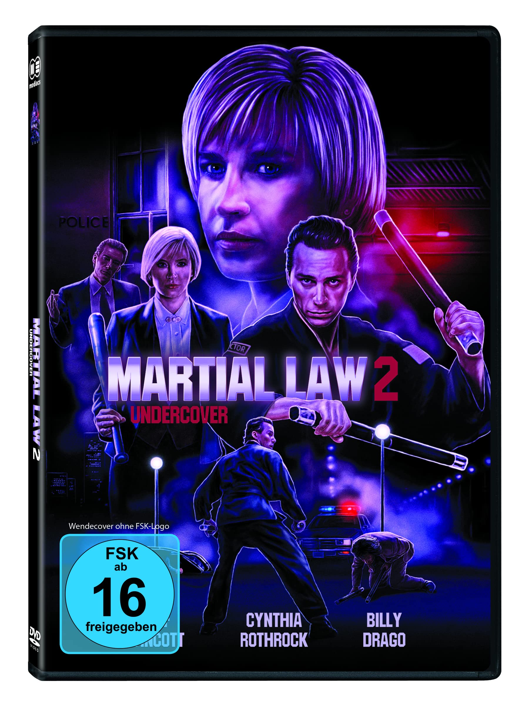 MARTIAL LAW 2 – Undercover - Limited Edition (DVD) Cover A - Uncut Films