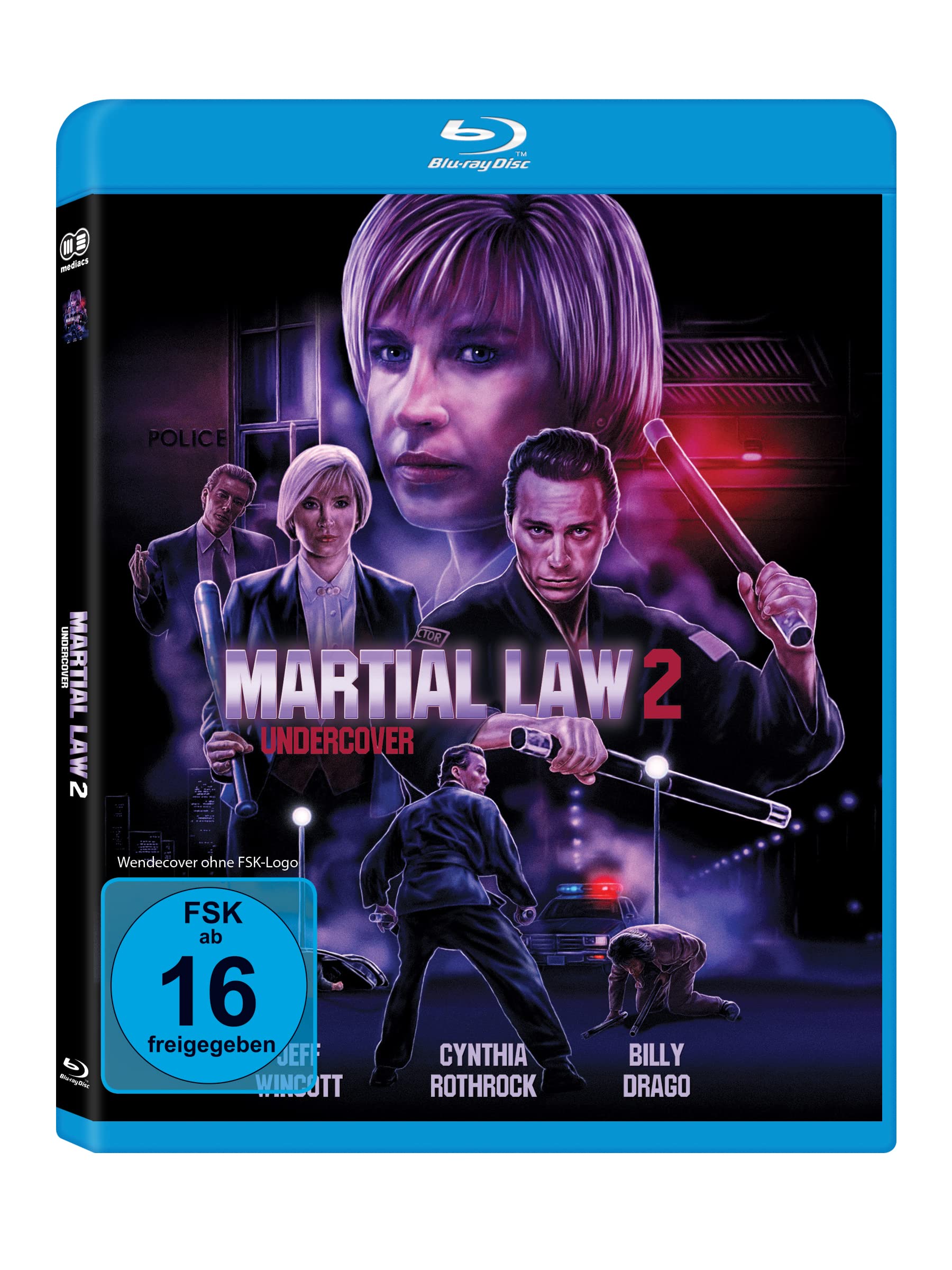 MARTIAL LAW 2 – Undercover - Limited Edition (Blu-ray) Cover A - Uncut Films