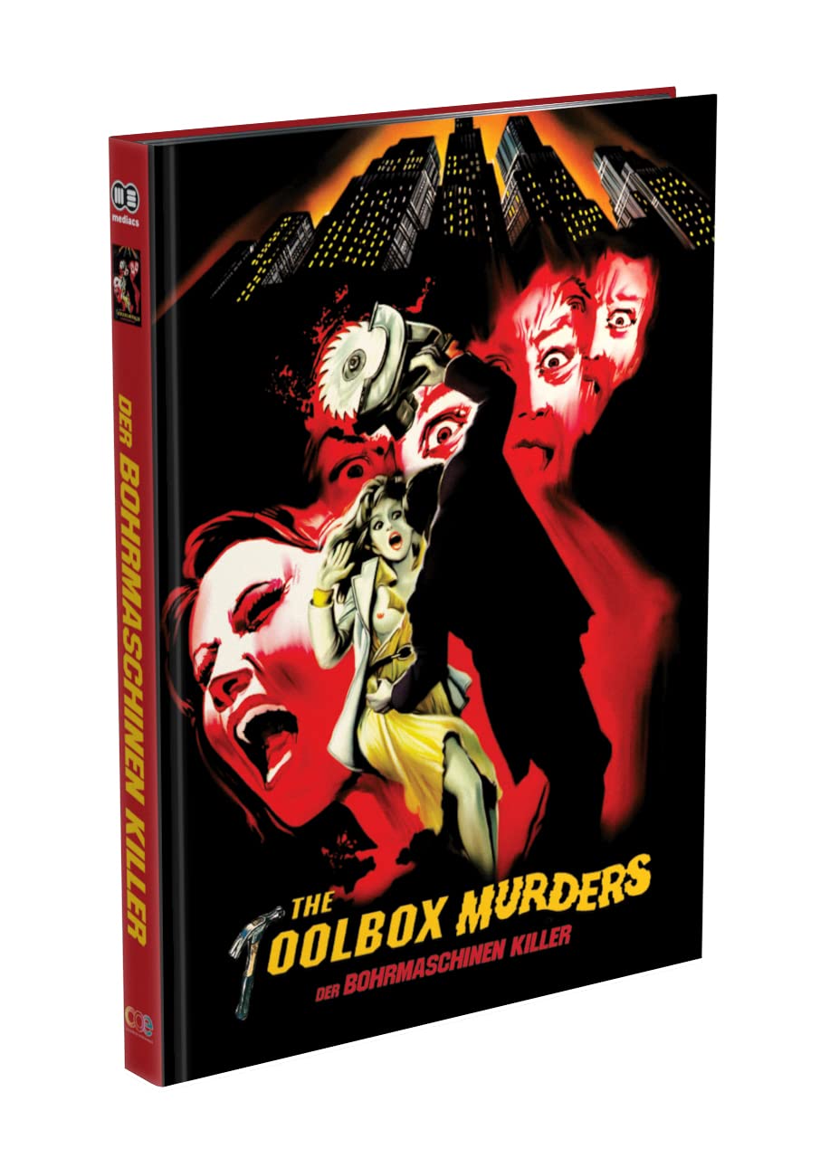 mediacs DER BOHRMASCHINENKILLER - 3-Disc Mediabook Cover C (4K UHD + Blu-ray + DVD) Limited 250 Edition - Uncut C Movies