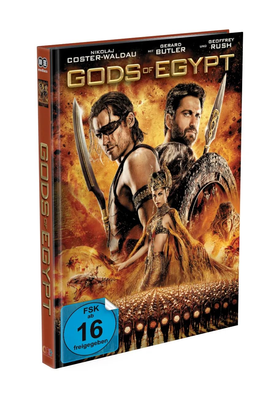 GODS OF EGYPT – 2-Disc Mediabook Cover A (4K UHD + Blu-ray) Limited Edition – Uncut Films