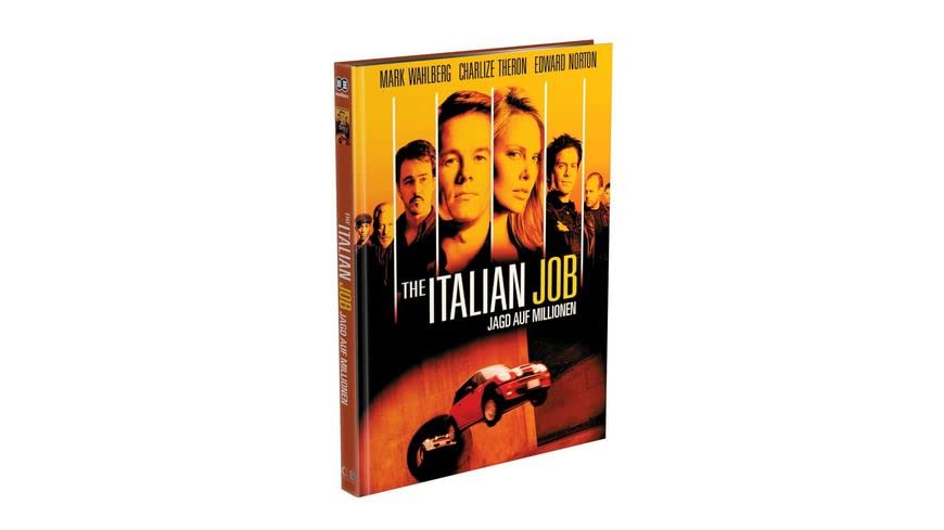 The Italian Job - Mediabook - Limited 2-Disc 500 Edition Cover A (Blu-ray + DVD) Films