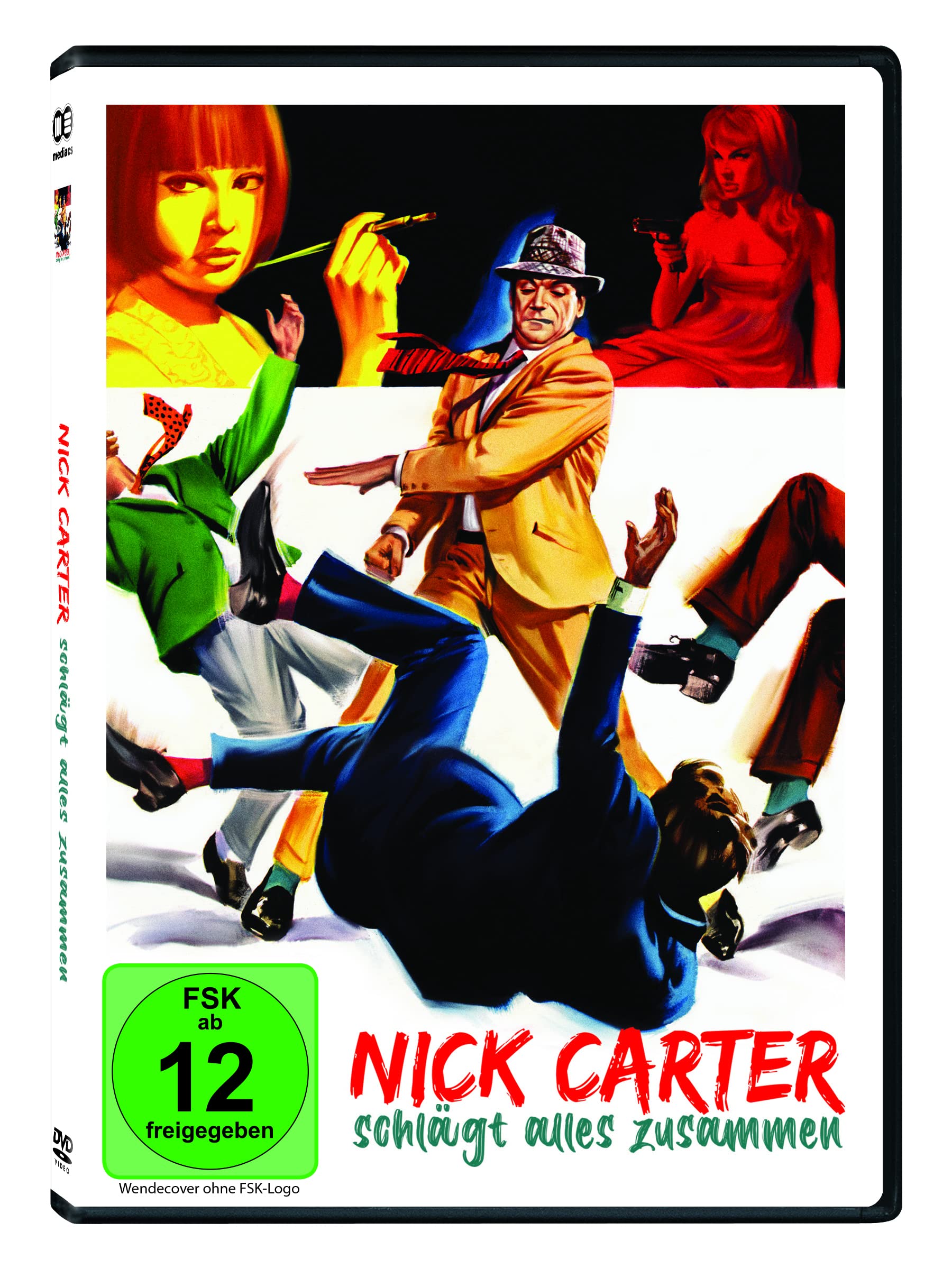 mediacs NICK CARTER SCHLÄGT ALLES ZUSAMMEN - Limited Edition (DVD) Uncut Films