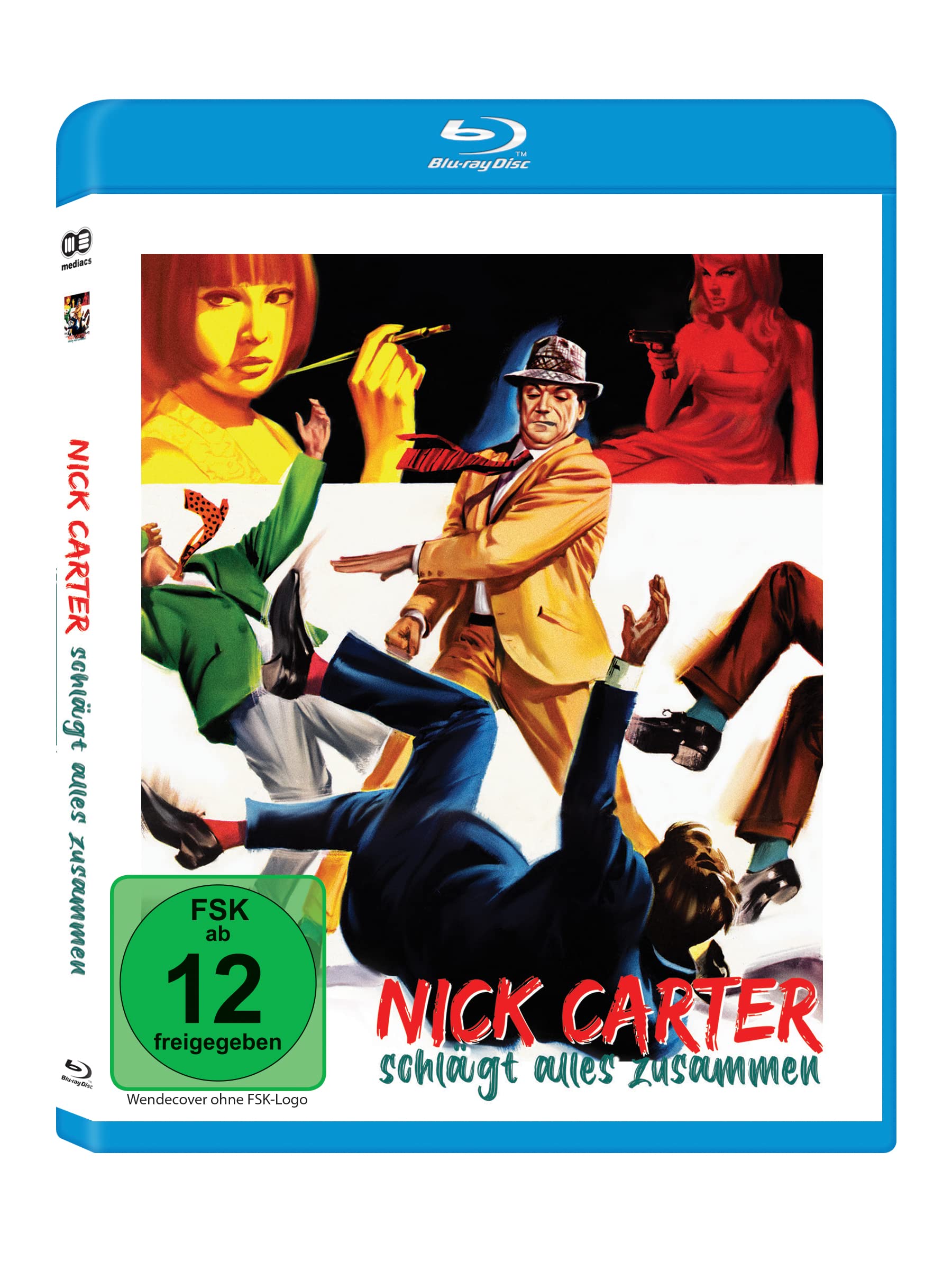 mediacs NICK CARTER SCHLÄGT ALLES ZUSAMMEN - Limited Edition (Blu-ray) Uncut Films