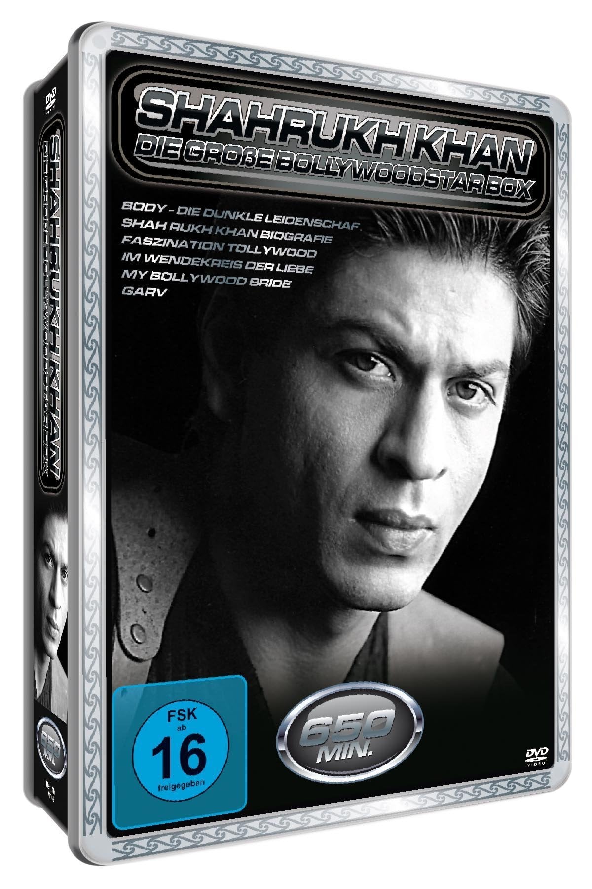 Shah Rukh Khan - Die große Bollywood Starbox (Metallbox-Edition mit 6 Filmen) Films