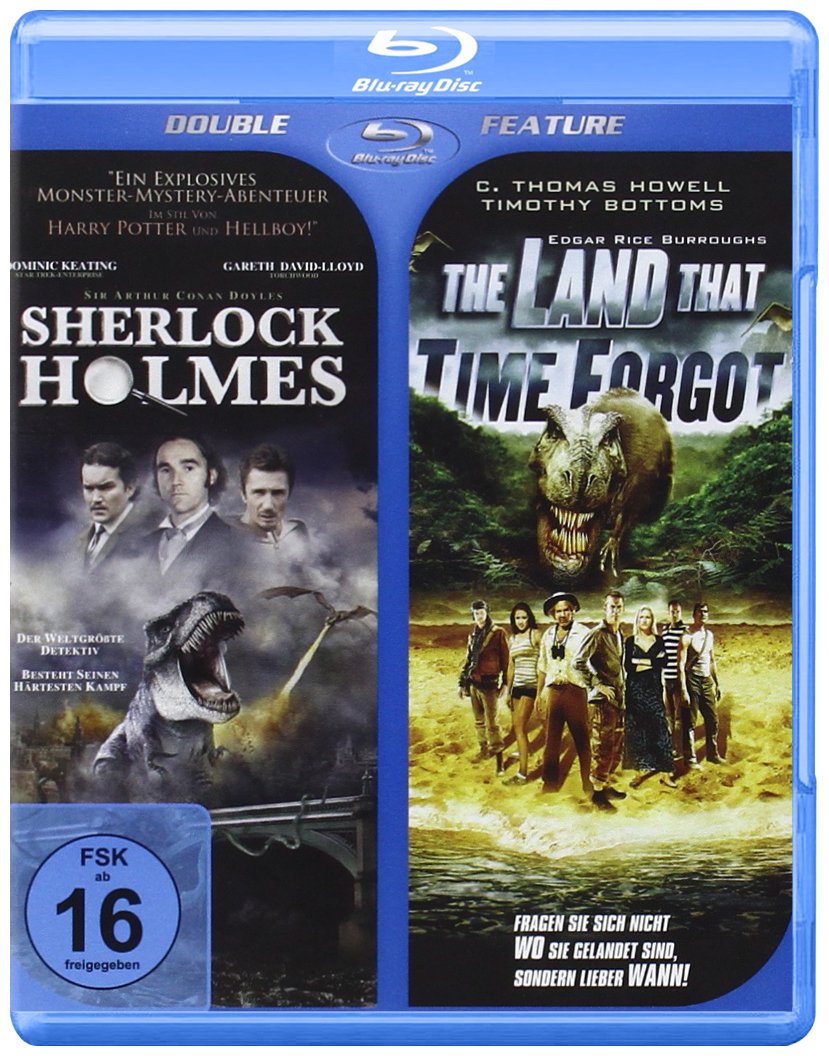 Doppel-BD: Sherlock Holmes & The Land that time forgot Films