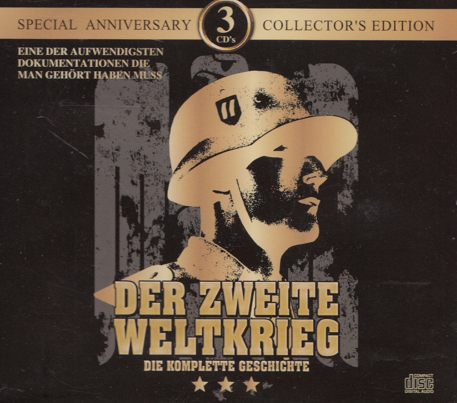 Der Zweite Weltkrieg - Die komplette Geschichte - 3 CD Hörbuch Music