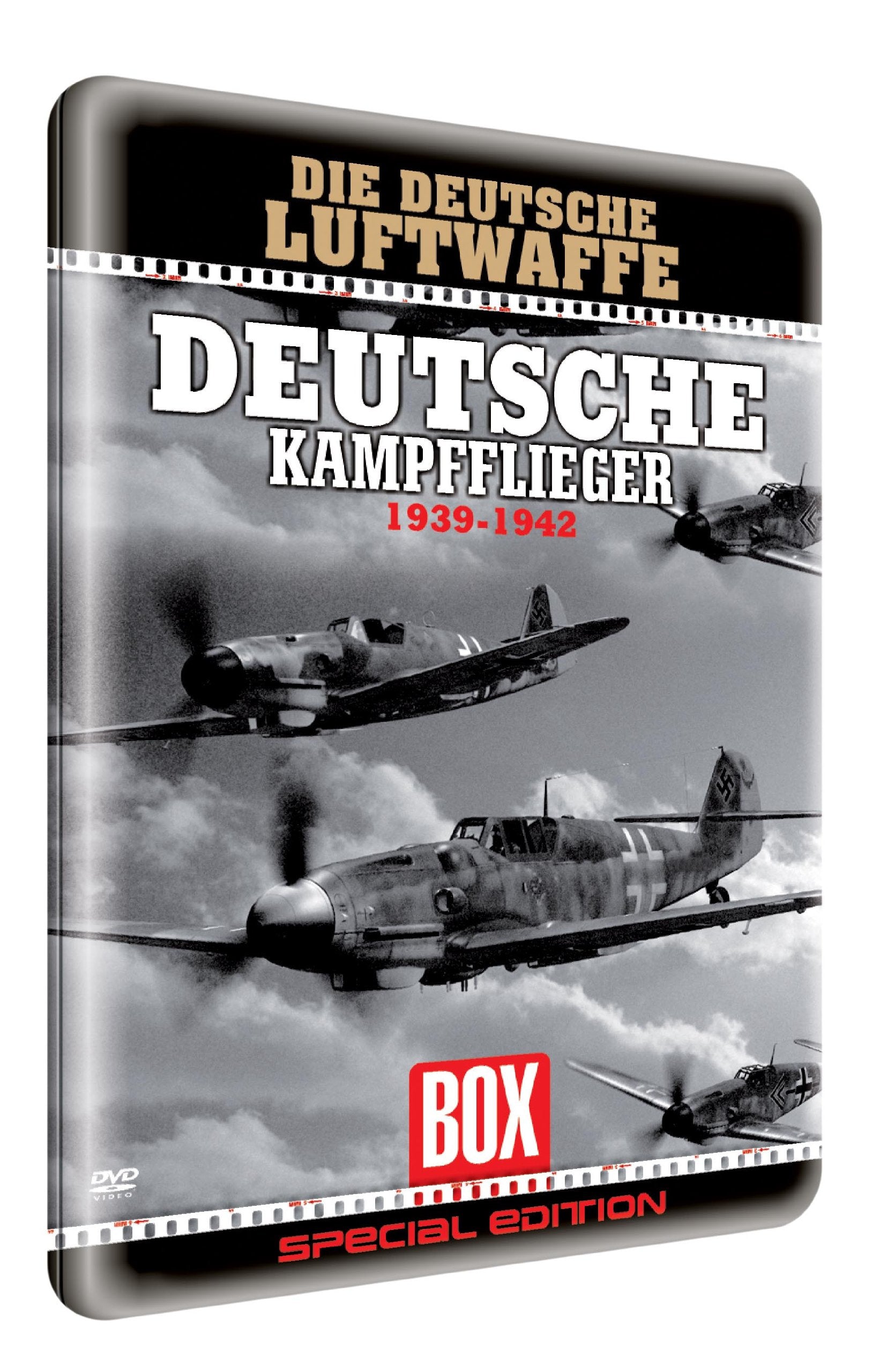 Der 2. Weltkrieg: Deutsche Kampfflieger 1939-1942 (Metallbox-Edition) Films