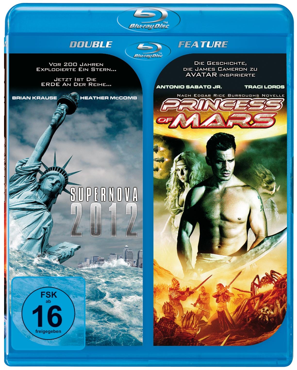 Doppel-BD: 2012 Supernova & Princess of Mars (Blu-ray) Films