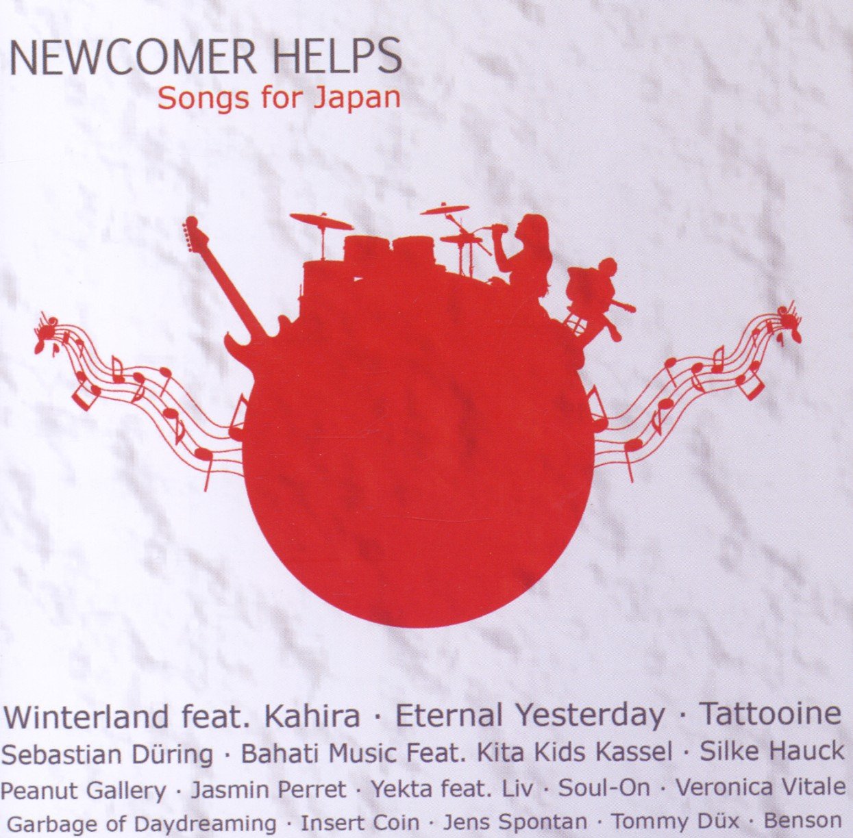 Songs for Japan - Newcomer Helps Pop