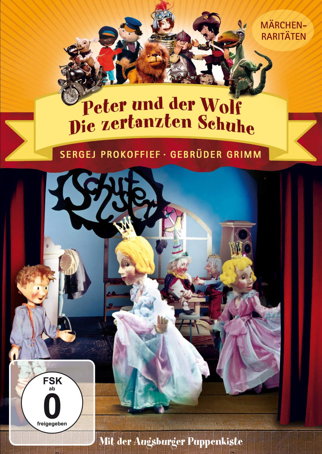 Augsburger Puppenkiste - Peter und der Wolf & Die zertanzten Schuhe Films