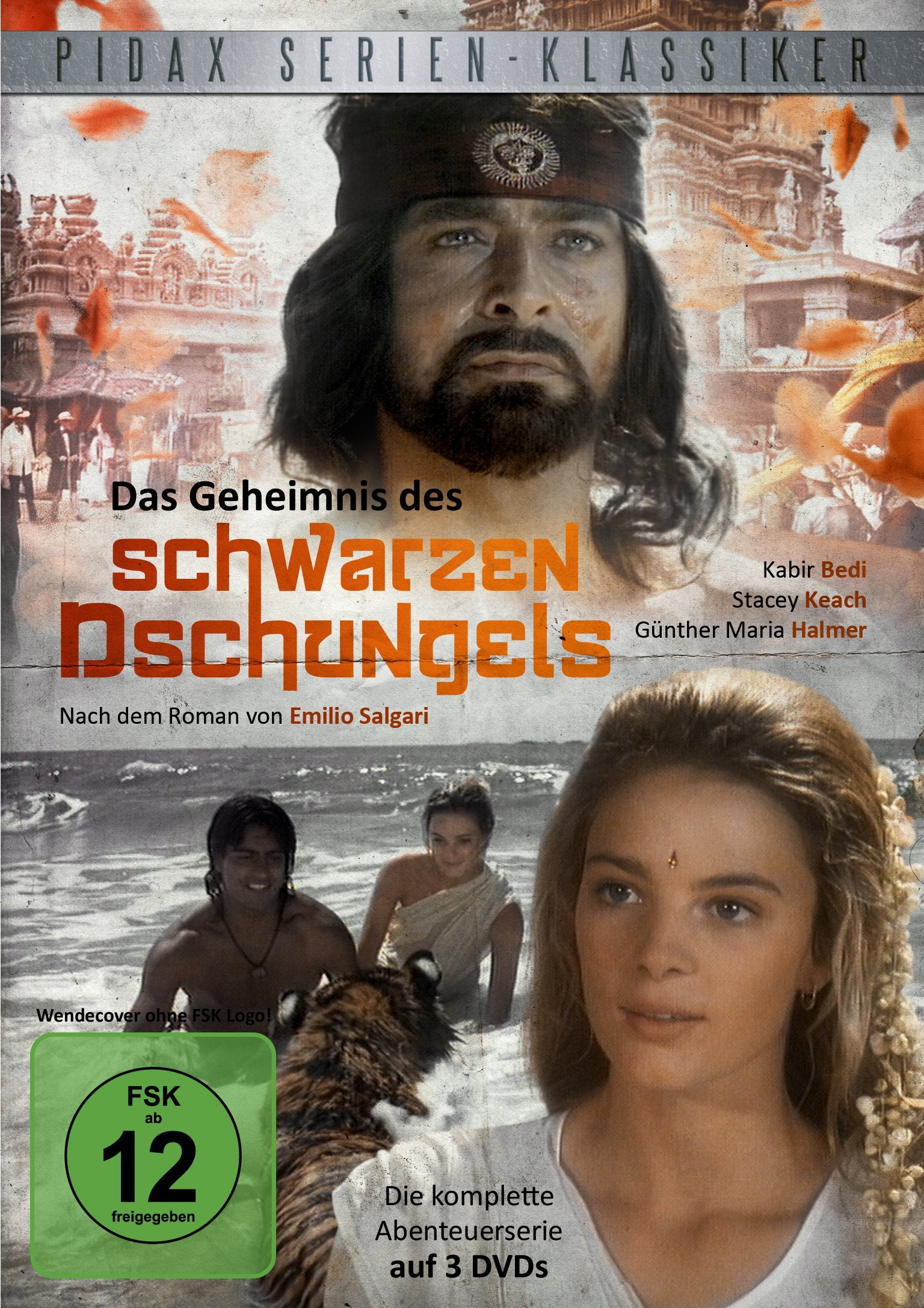 Pidax Serien-Klassiker: Das Geheimnis des schwarzen Dschungels - Die komplette 3-teilige Abenteuerserie Box sets
