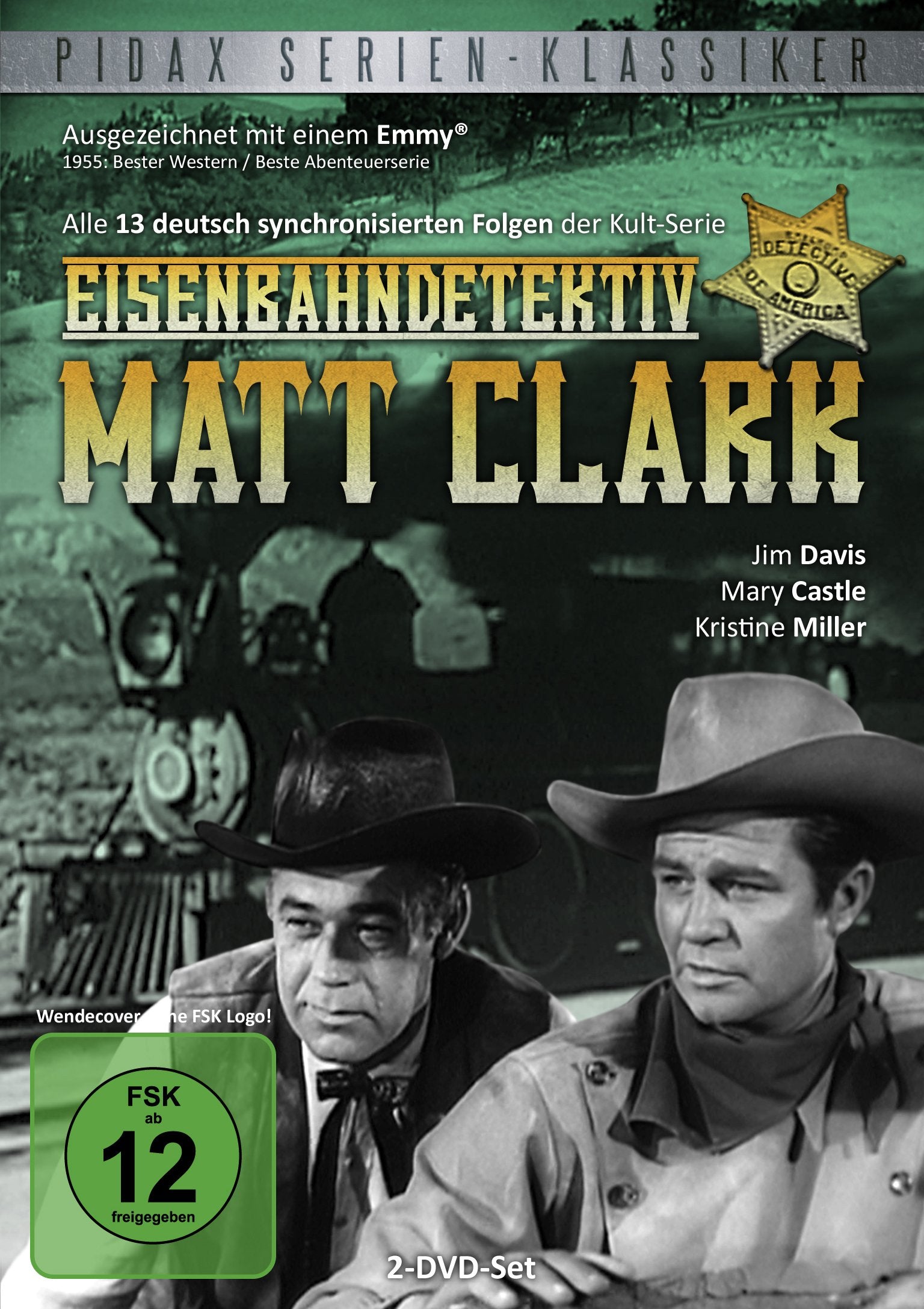 Pidax Serien-Klassiker: Eisenbahndetektiv Matt Clark - Alle 13 Folgen der Serie (2 DVDs) Box sets