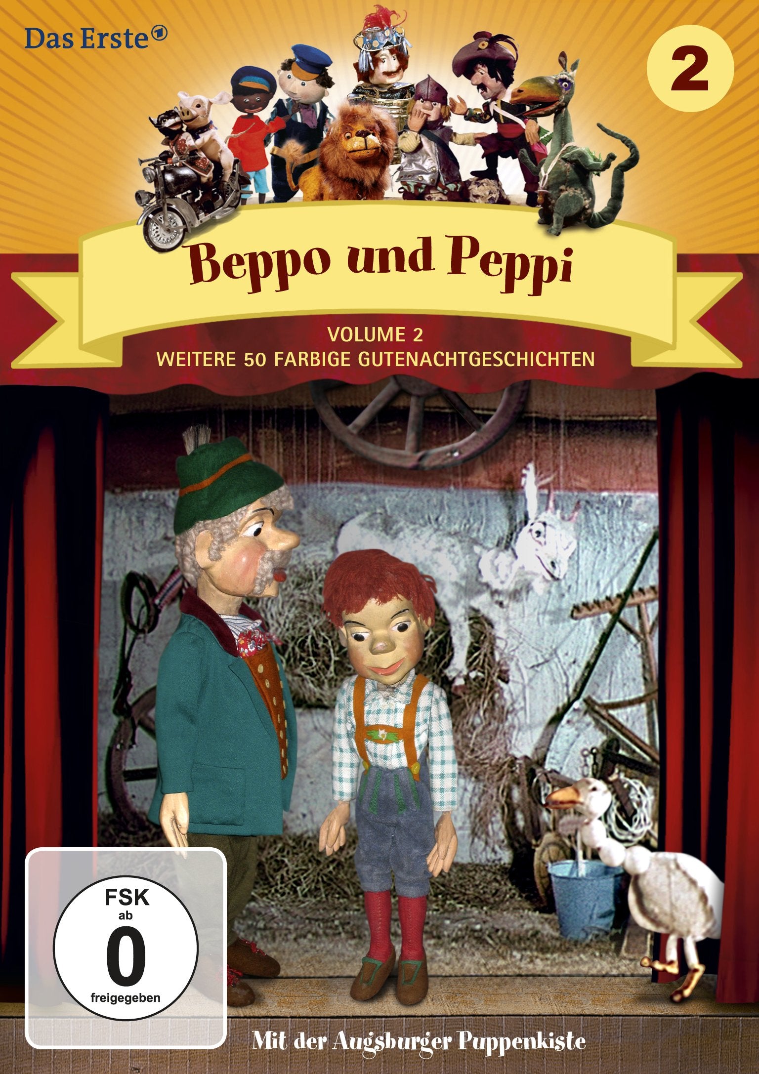 Beppo und Peppi, Staffel 2 (Weitere 50 Folgen des Klassikers der Augsburger Puppenkiste auf 2 DVDs) Movies