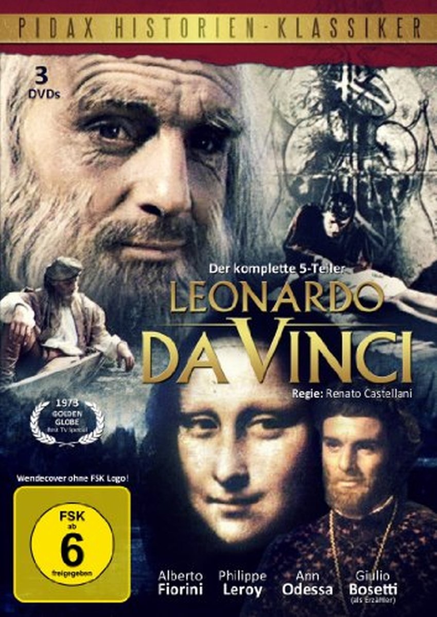 Pidax Historien-Klassiker: Leonardo da Vinci - der komplette 5-Teiler Films