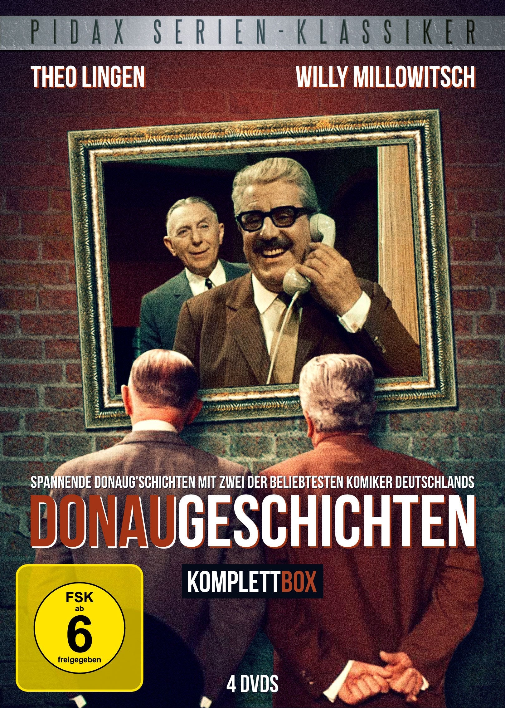 Pidax Serien-Klassiker: Donaugeschichten - Die komplette Serie auf 4 DVDs im Schuber Box sets