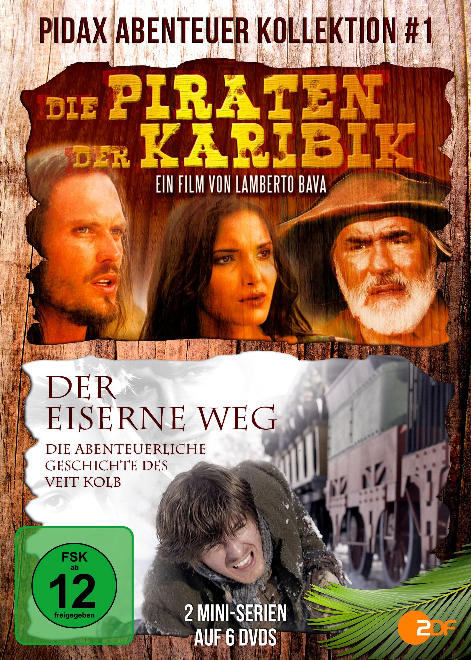 Pidax Abenteuer Kollektion 1: Die Piraten der Karibik/Der eiserne Weg Box sets