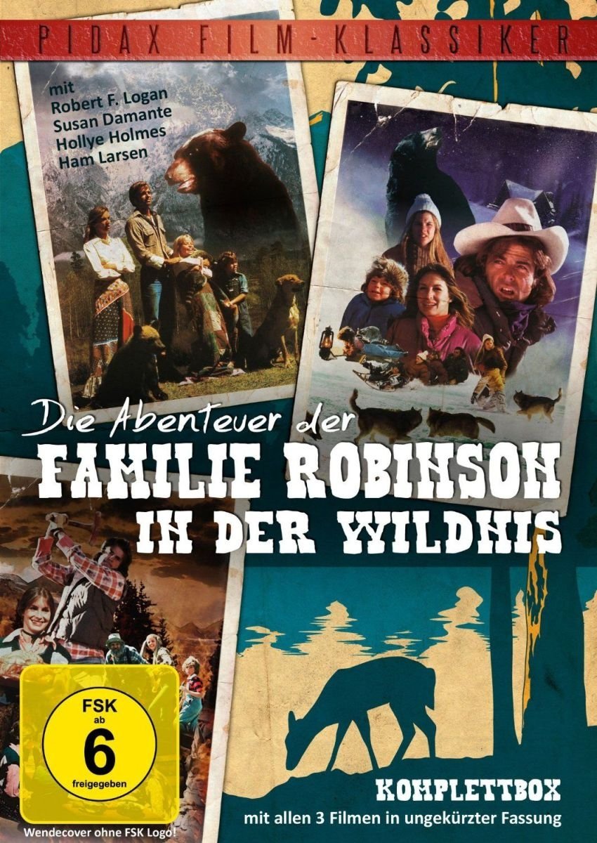 Die Abenteuer der Familie Robinson in der Wildnis - Komplettbox Box sets