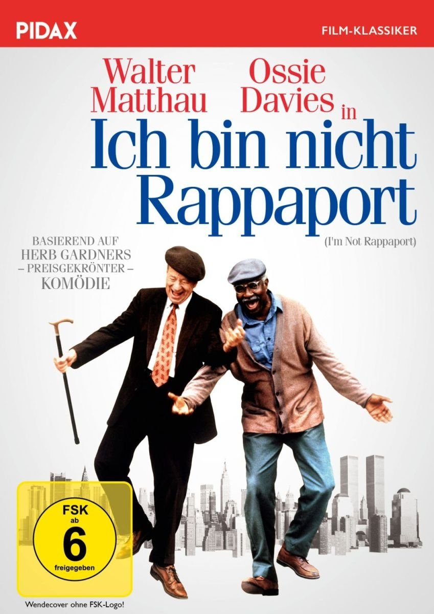 Ich bin nicht Rappaport (I´m Not Rappaport) / Brilliante Tragikomödie mit Starbesetzung (Pidax Film-Klassiker) Movies