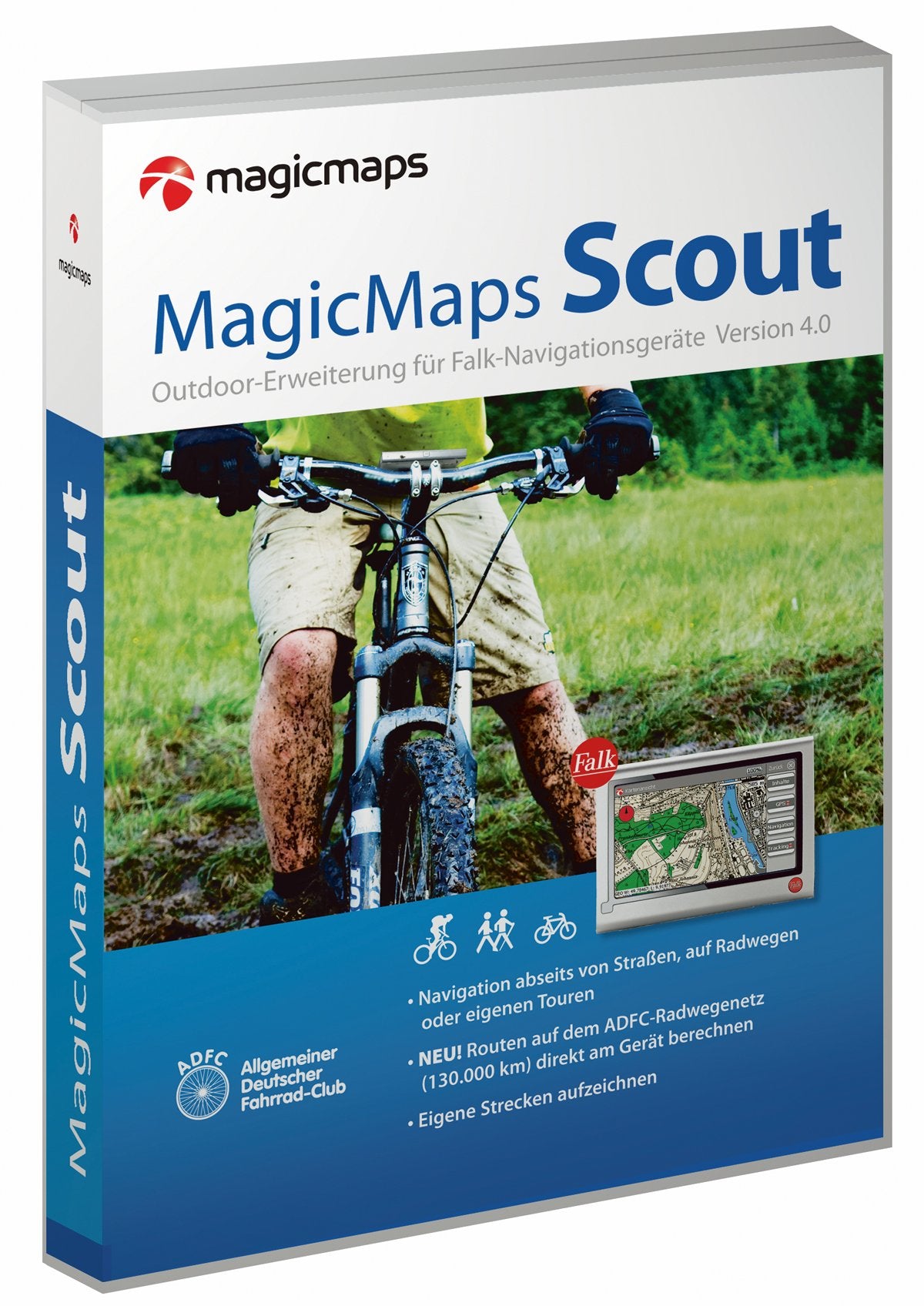 MagicMaps Scout 4.0 (A) für Falk Navigationsgeräte mit Tour Explorer Österreich Other software