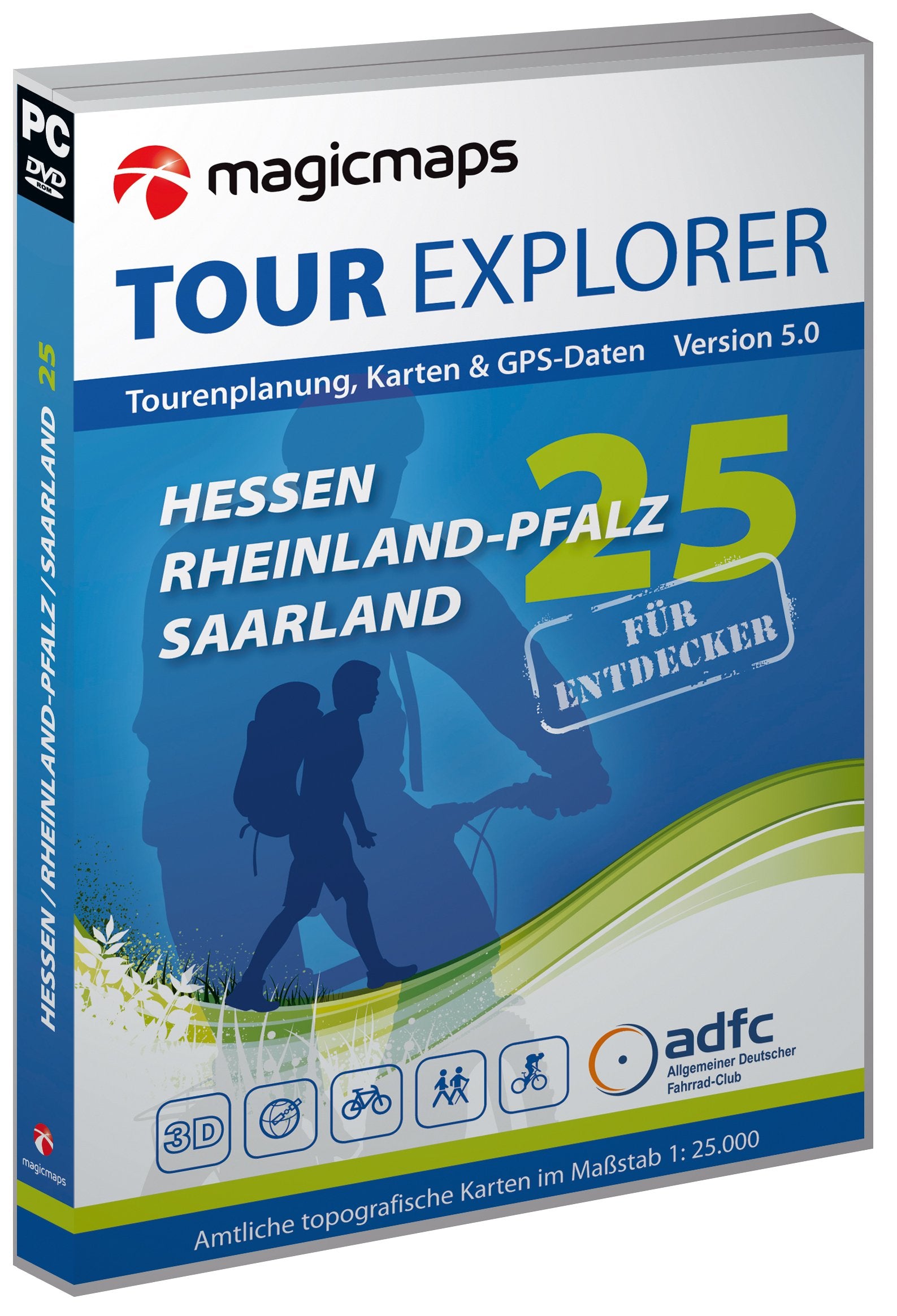 Tour Explorer , Version 5.0 Deutschland - Hessen / Rheinland-Pfalz / Saarland, Version 5.0 Other software
