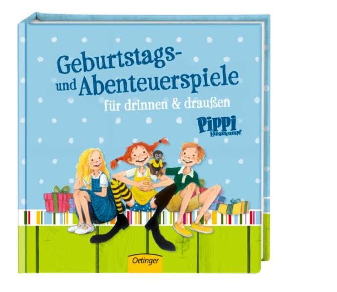 Pippi Langstrumpf. Geburtstags- und Abenteuerspiele: für drinnen und draußen Children's books