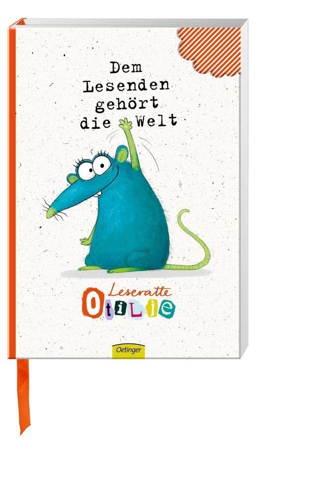 Leseratte Otilie. Notizbuch: "Den Lesenden gehört die Welt" Tiptoi & Games