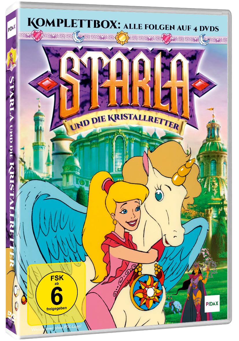 Starla und die Kristallretter - Ein magisches Abenteuer mit ihren Freundinnen und den anmutigen Einhörnern - Komplettbox mit 26 Folgen - Abenteuer Fantasy Serie für Mädchen Movies