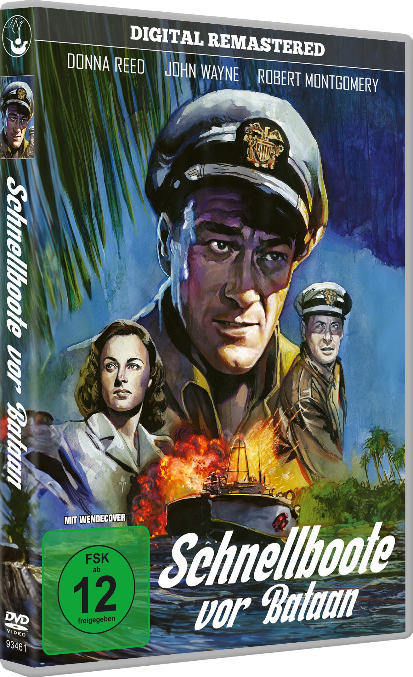 Schnellboote vor Bataan - Oscarnominiertes Meisterwerk mit John Wayne und Robert Montgomery (OT: They Were Expendable) dvd