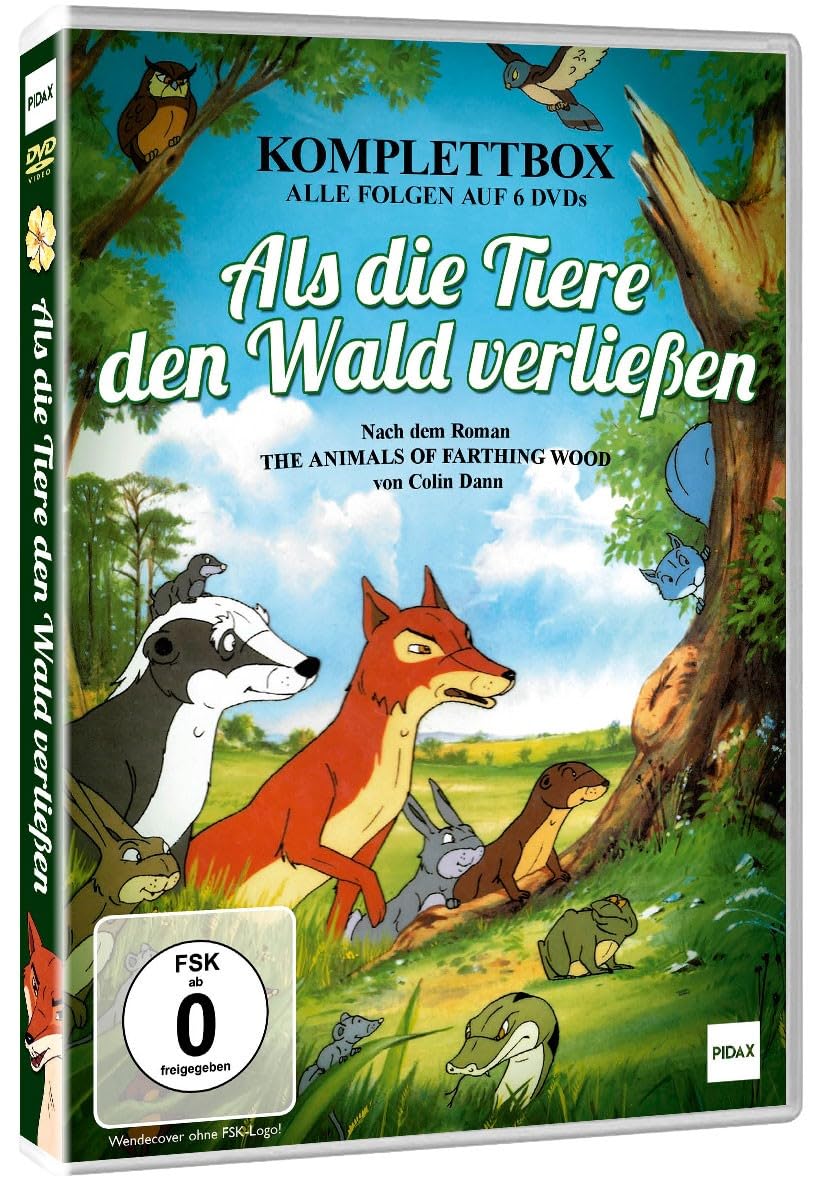 Als die Tiere den Wald verließen - Remastered Komplettbox - Die Kult/Animationsserie nach dem Roman von Colin Dann - OT: The animals of farthing wood Movies