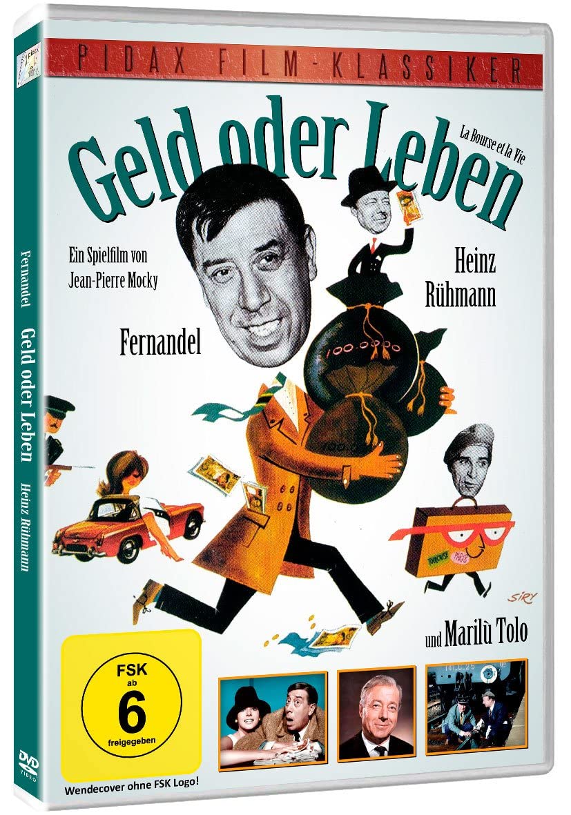 Geld oder Leben - Eine herrlich spritzige Komödie mit Fernandel (bek. als Don Camillo) und Heinz Rühmann Films