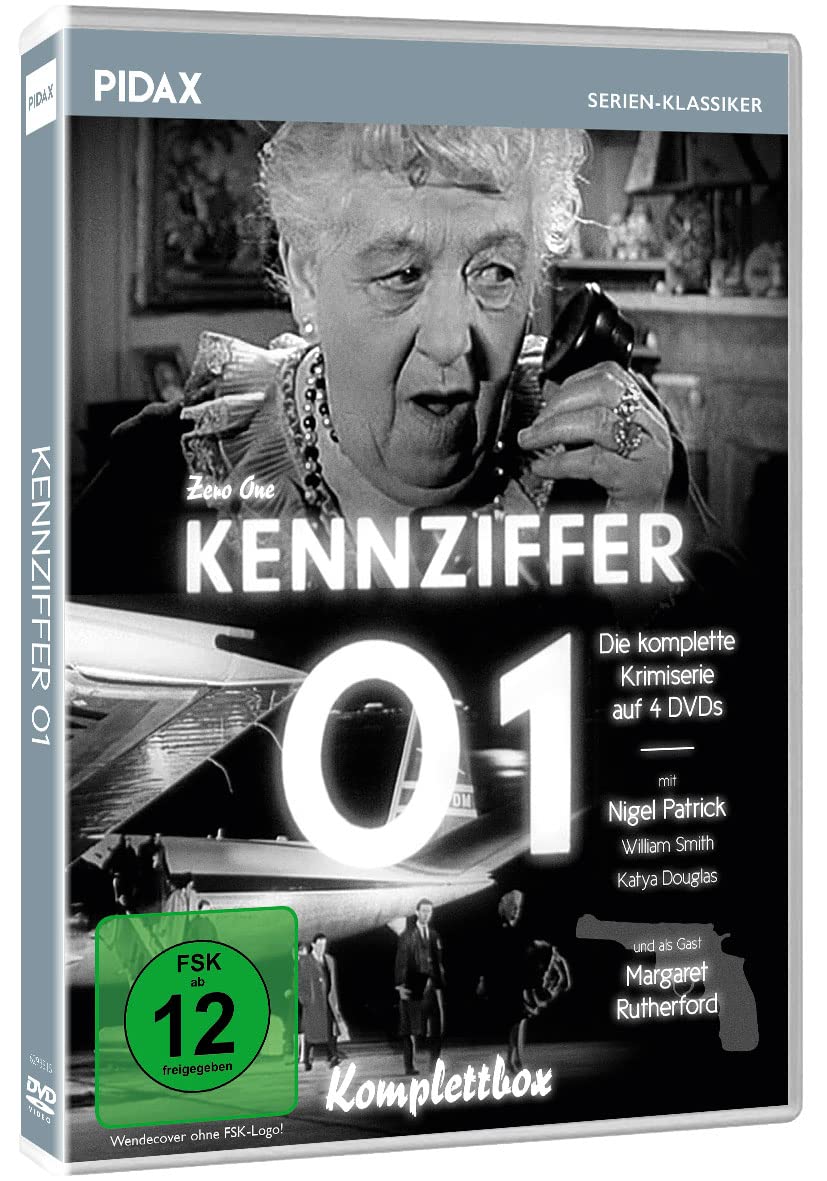 Kennziffer 01 (Zero One) Die komplette 26-tlg. Kriminalserie mit Nigel Patrick und vielen Stars wie MISS MARPLE-Darstellerin Margaret Rutherford Movies