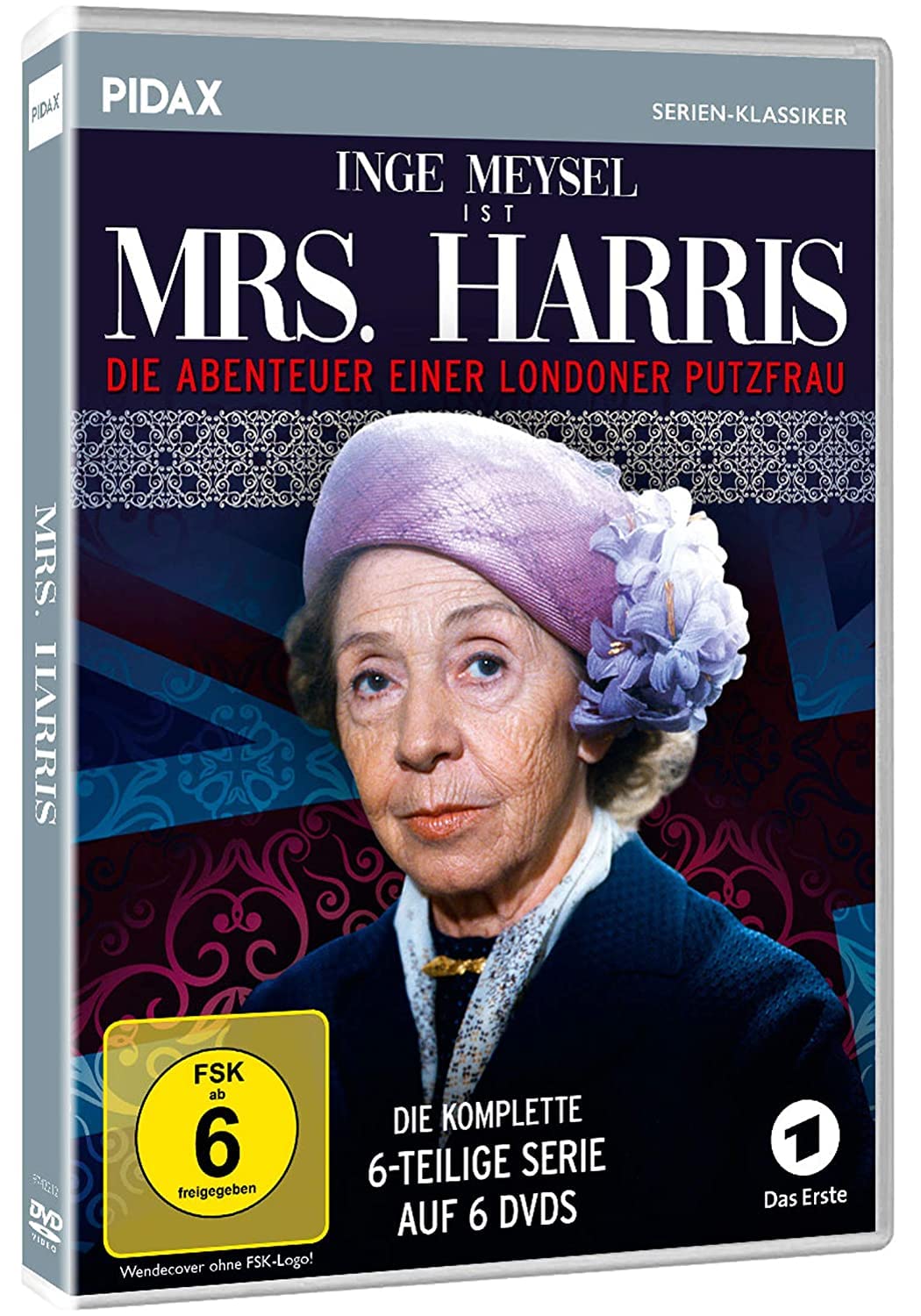 Mrs. Harris - Die Abenteuer einer Londoner Putzfrau / Die komplette 6-teilige Serie mit Inge Meysel (Pidax Serien-Klassiker) dvd