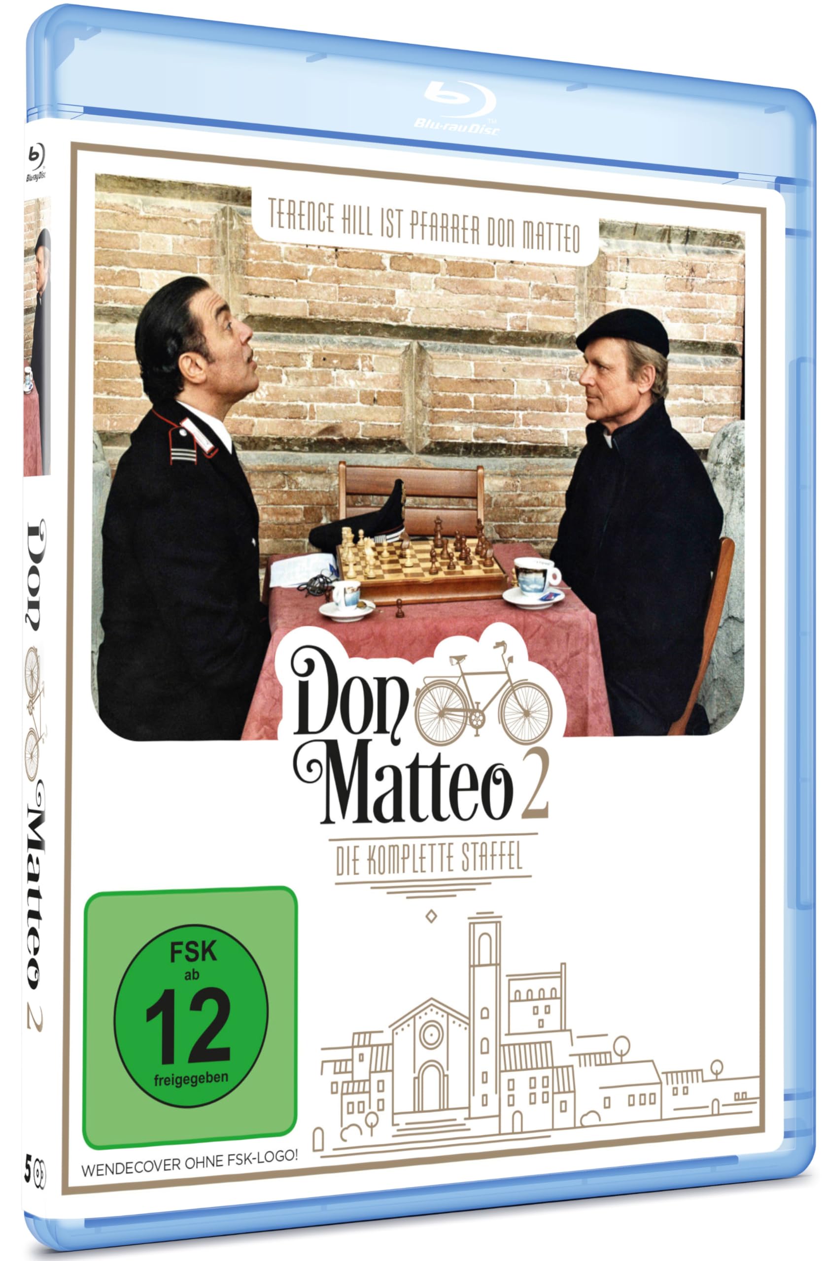 Don Matteo Staffel 2 - Gesamtbox - Alle 16 Folgen der populären und preisausgezeichneten Serie mit Terence Hill als moderner Pfarrer und Meister-Detektiv Movies