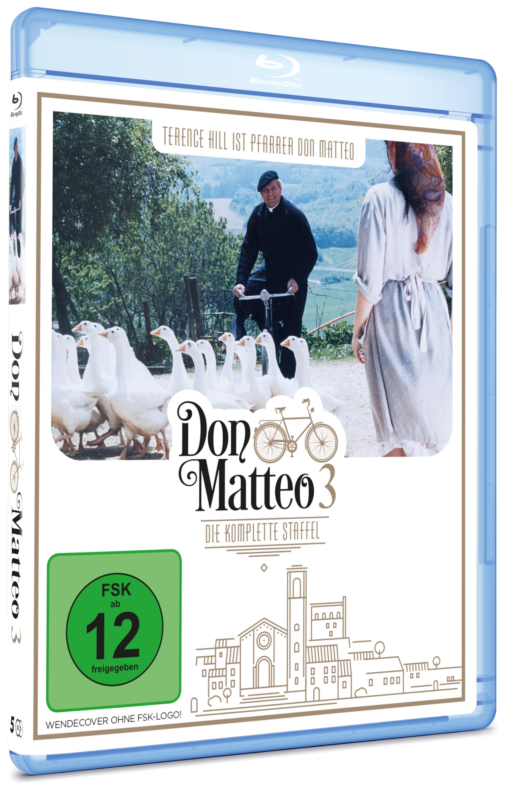 Don Matteo Staffel 3 - Gesamtbox - Die kpl. 3. Season (16 Folgen) der populären Serie mit Terence Hill als moderner Pfarrer und Meister-Detektiv Movies