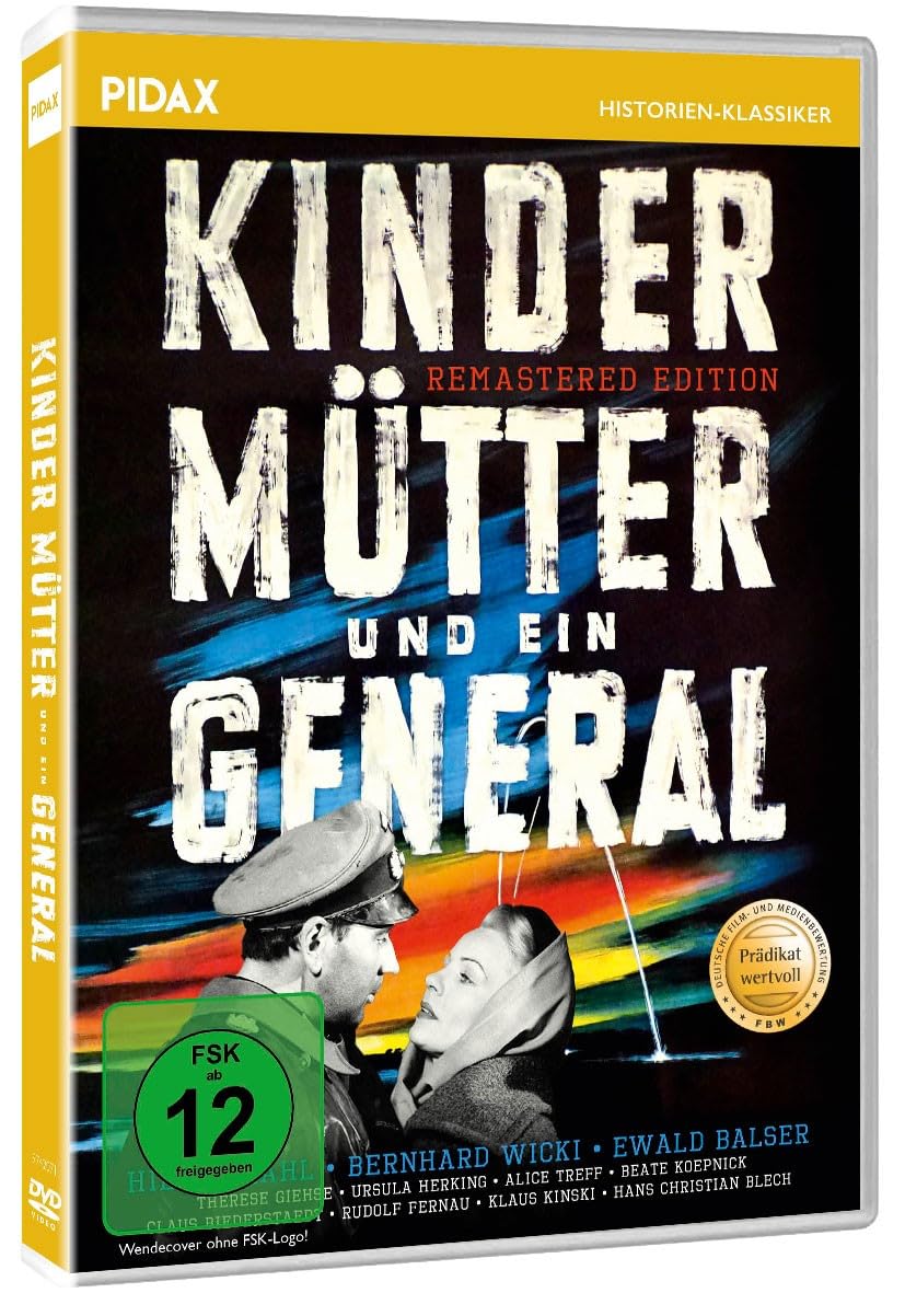 Kinder, Mütter und ein General - Nachkriegsfilm Remastered Edition - Deutscher preisgekrönter Spielfilm - Kriegsfilm 2. Weltkrieg - Starbesetz + Filmprädikat Wertvoll (HYSTORY MOVIES) Movies