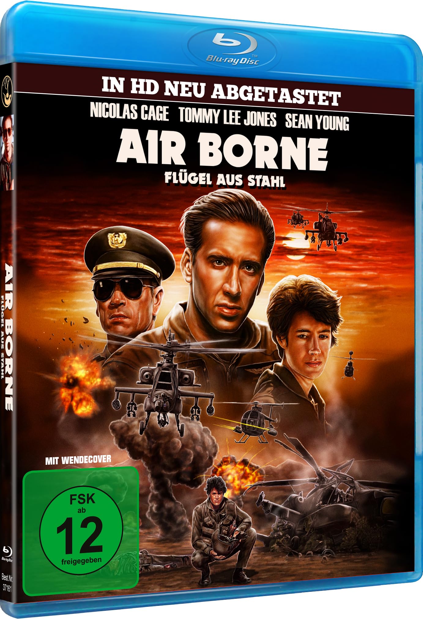 Air Borne - Flügel aus Stahl (OT: Fire Birds) Nerventreibender Action-Thriller mit Nicolas Cage, Tommy Lee Jones und Sean Young Movies