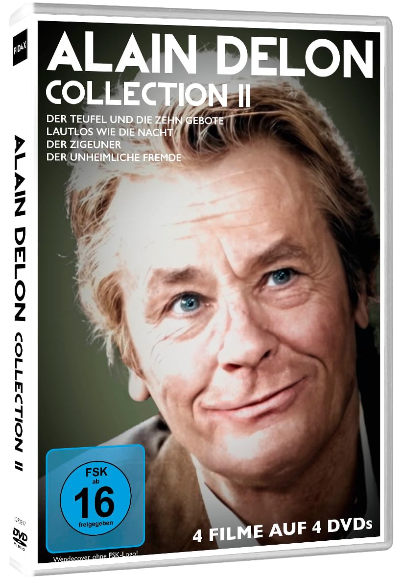 Alain Delon Collection ΙΙ mit 4 Filmen - Die Eleganz und Intensität des französischen Idols - Eine Reise durch die eindrucksvolle Karriere des Filmstars Movies