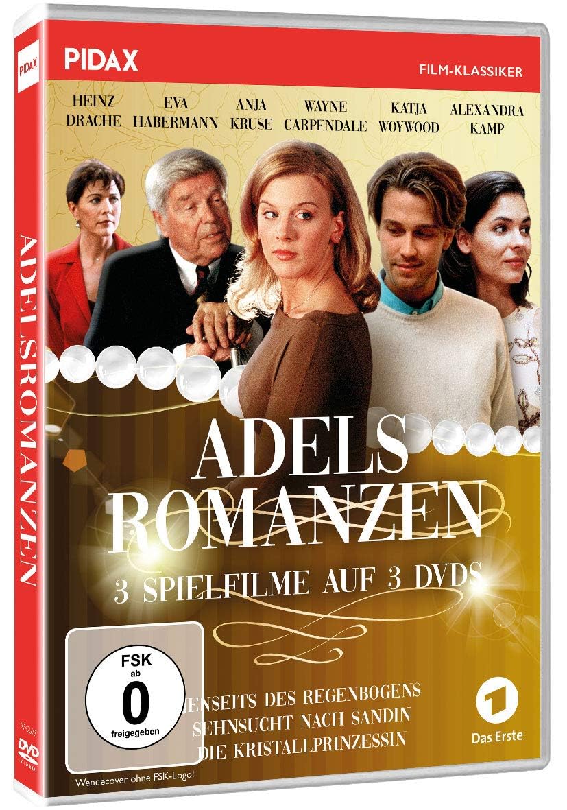 Adelsromanzen / Die komplette 3-teilige starbesetzte Filmreihe: JENSEITS DES REGENBOGENS + SEHNSUCHT NACH SANDIN + DIE KRISTALLPRINZESSIN (Pidax Film-Klassiker) Movies