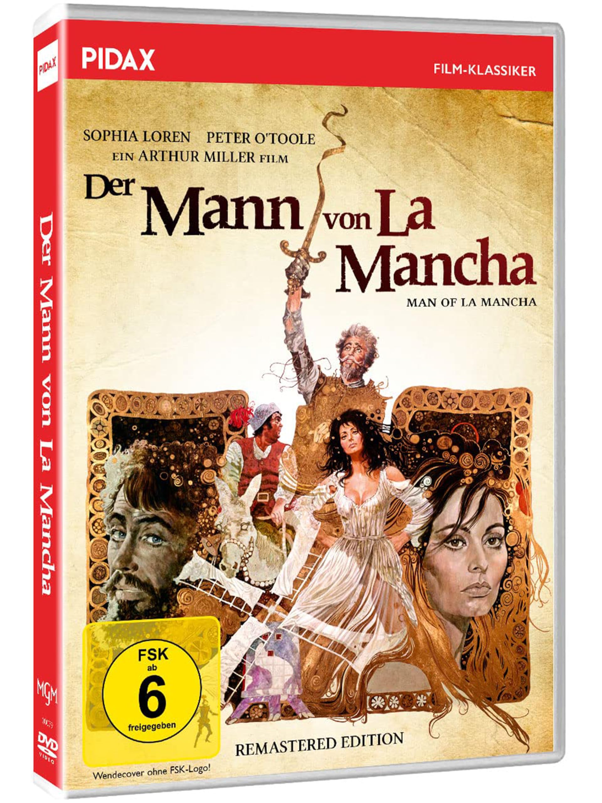 Der Mann von La Mancha - Mehrfach preisgekröntes Musical-Meisterwerk mit Starbesetzung (WME Film Klassiker) OT: Man of La Mancha Movies