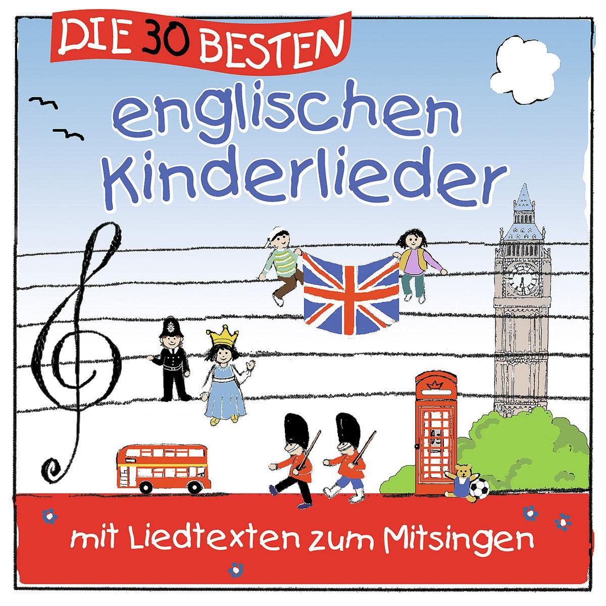 Die 30 besten englischen Kinderlieder Children & Young People Audio Books
