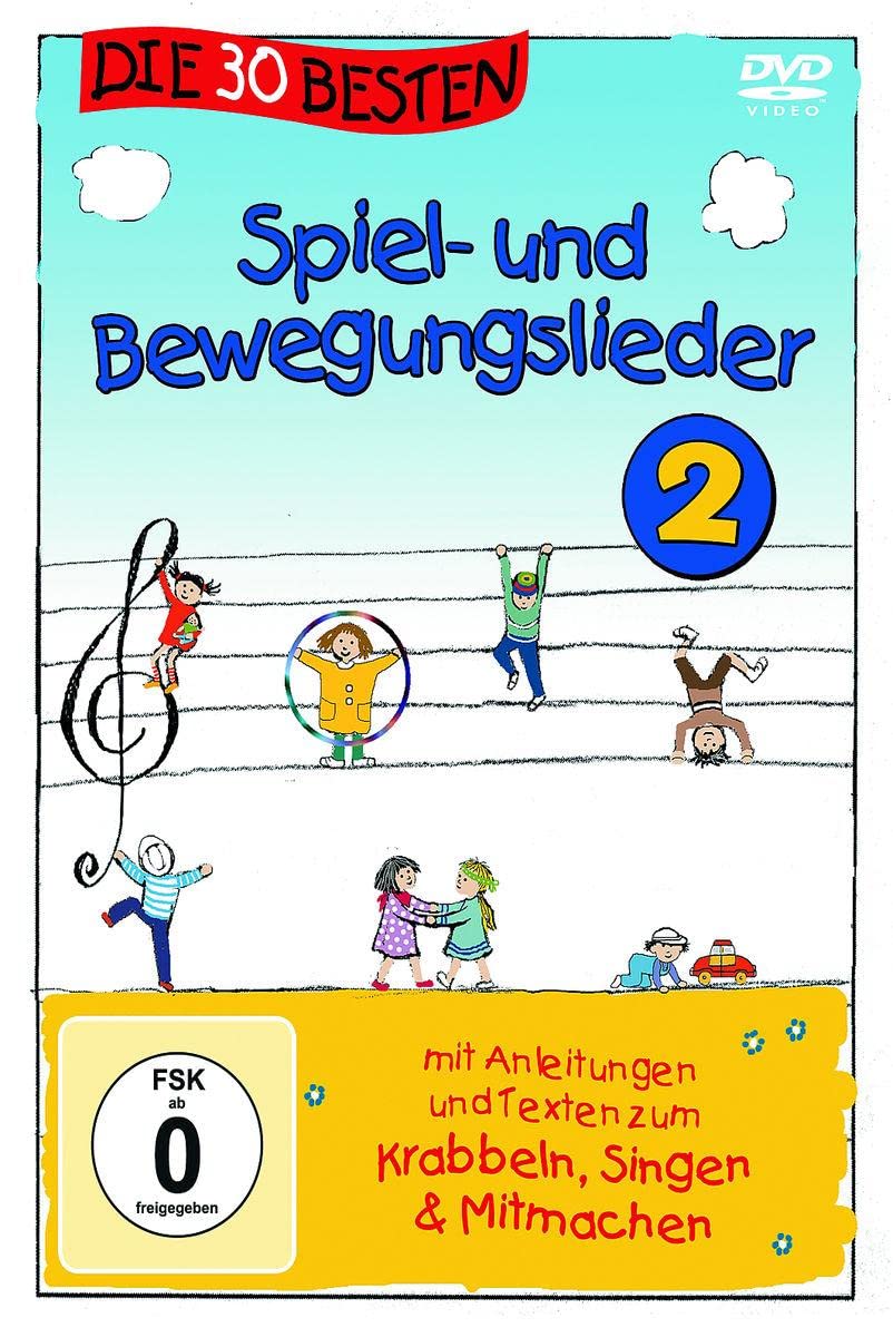 Die 30 besten Spiel- und Bewegungslieder 2-Die DVD Music