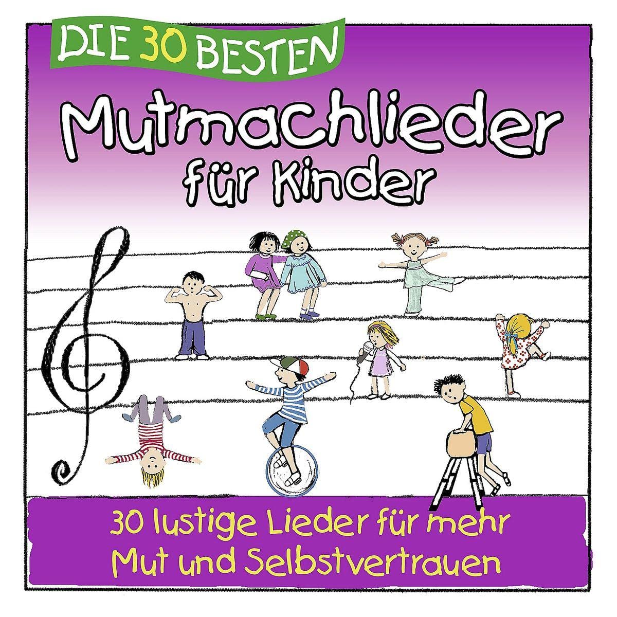 Die 30 besten Mutmachlieder für Kinder Children & Young People